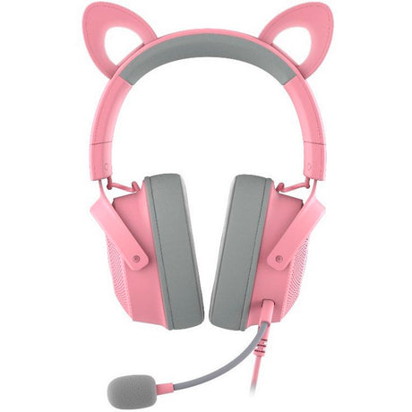 Nauszny zestaw słuchawkowy do gier Razer Kraken Kitty V2 Pro RGB (różowy)