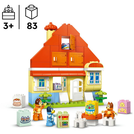 Lego ® duplo® Bluey: Dom Bluey i jej rodzina z grą pamięciową - 10459