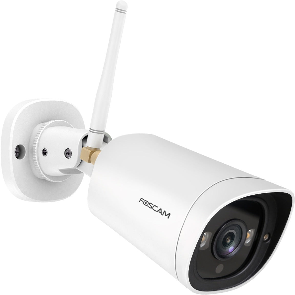 Foscam G4C, zewnętrzna kamera bezpieczeństwa 2K Starlight WiFi (biała)