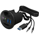 Hub USB Icy Box ib-hub1404a (czarny)