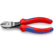 Szczypce tnące boczne Knipex 74 12 160 ze sprężyną 160mm