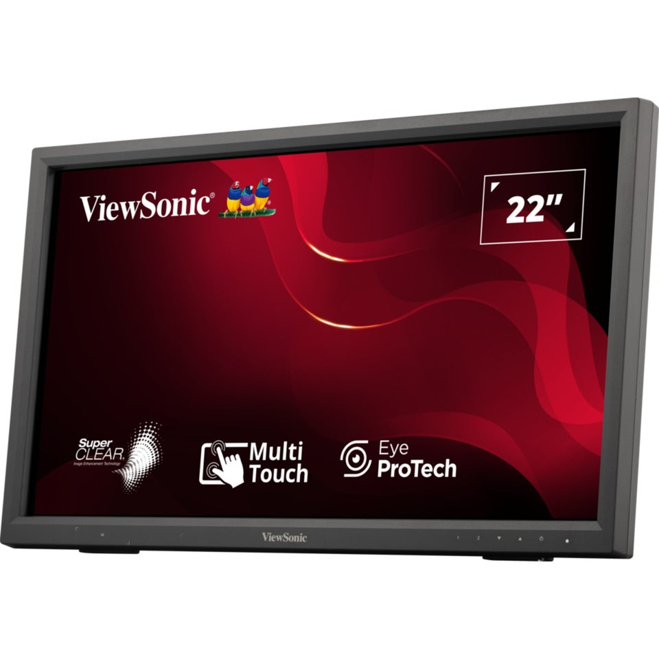 Monitor dotykowy Viewsonic IR TD2223-2 22 (czarny, HDMI, VGA, DVI, USB-A, USB-B)