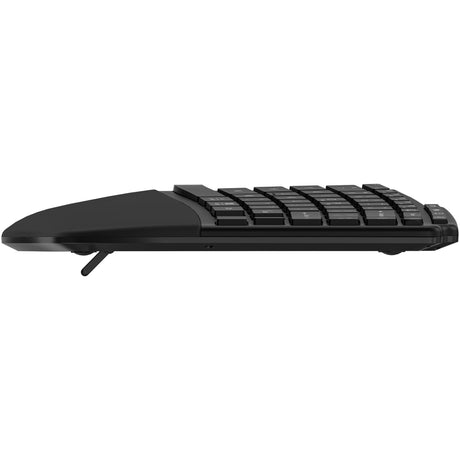 Klawiatura akumulatorowa Kensington pro fit ergo kb675 eq tkl (czarna, układ UE (qwerty), membrana, 80% (tkl), bluetooth, 2,4 GHz)