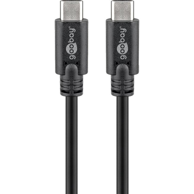 Superszybki kabel USB-C do synchronizacji Goobay (czarny, 1,5 m)
