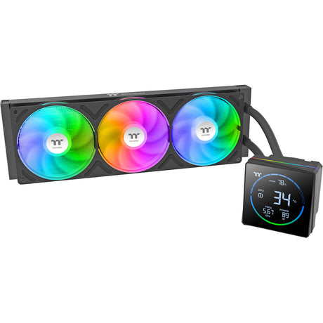 Thermaltake TH360-S V3 ARGB Sync AIO Chłodnica cieczowa Chłodzenie wodne (czarny)