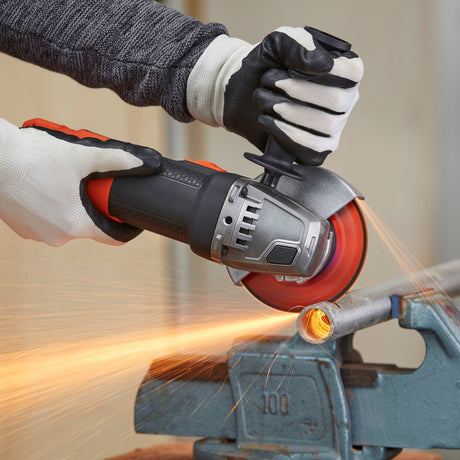 Szlifierka kątowa Black+decker beg220ka5-qs 900w 125mm z akcesoriami (pomarańczowo-czarna)