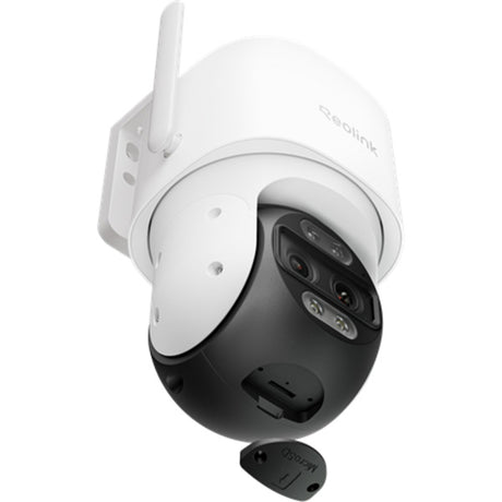 Kamera zewnętrzna z dwoma obiektywami Reolink 4K - 2,4 5 GHz WiFi - automatyczne śledzenie zoomu - pan tilt - wyszukiwanie wideo AI - seria trackmix W760
