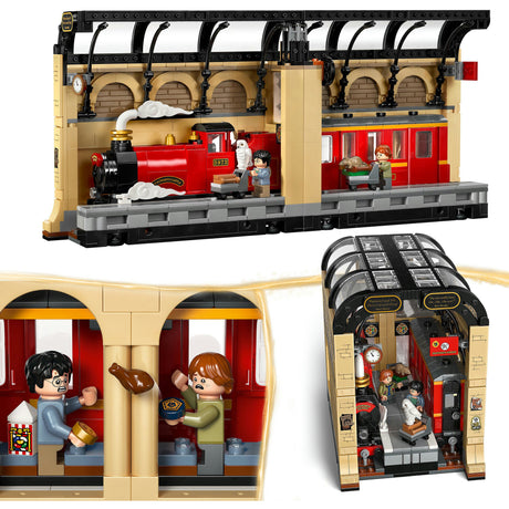 Podpórka do książek Lego Harry Potter: zestaw do budowania ekspresu do Hogwartu - 76450