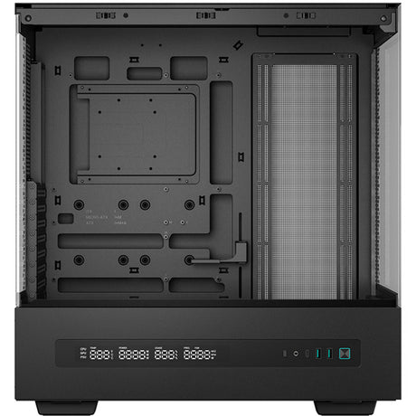 Obudowa cyfrowa midi tower Deepcool ch690 (czarna | 2x USB-A | 1x USB-C | szkło hartowane)