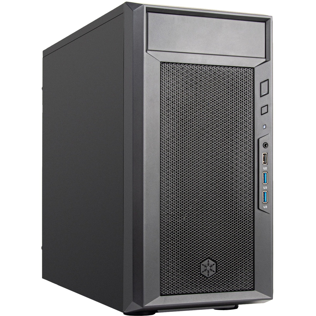 Obudowa midi tower Silverstone fara 311 (czarna | 3x USB-A)