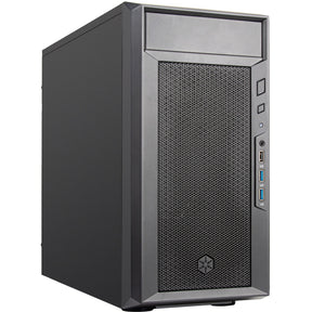 Obudowa midi tower Silverstone fara 311 (czarna | 3x USB-A)