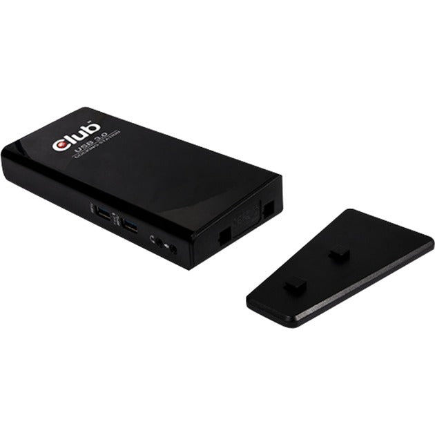 Stacja dokująca Club 3D USB Gen 1 Type A z podwójnym wyświetlaczem (czarna, CSV-3242HD, sprzedaż detaliczna)