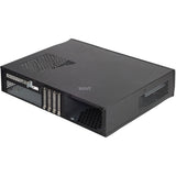 Obudowa desktopowa Silverstone milo ml03b (czarna | 2x USB-A)