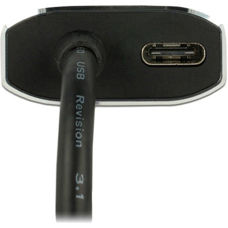 Delock USB-C (męski) > mini display port (żeński) z adapterem funkcji PD (ciemnoszary, 0,2 m)