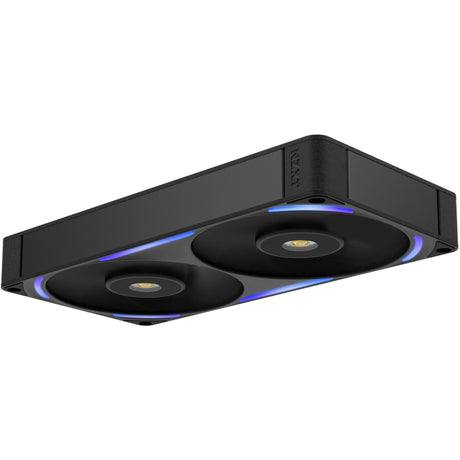Wentylatory Nzxt f240x RGB (czarne, 2 sztuki, 240 x 120 x 30 mm, pwm)