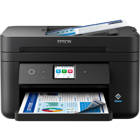 Epson Worker wf-2960dwf wszechstronna drukarka atramentowa z funkcją faksu (czarny, skanowanie, kopiowanie, faks, LAN, Wi-Fi)