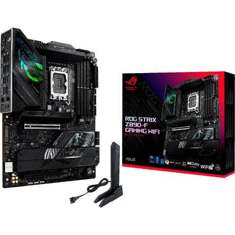 Płyta główna Asus ROG Strix Z890-F Gaming WiFi Socket 1851 (czarna, RAID, 2,5 GB-LAN, Wi-Fi 7, BT, dźwięk, ATX)