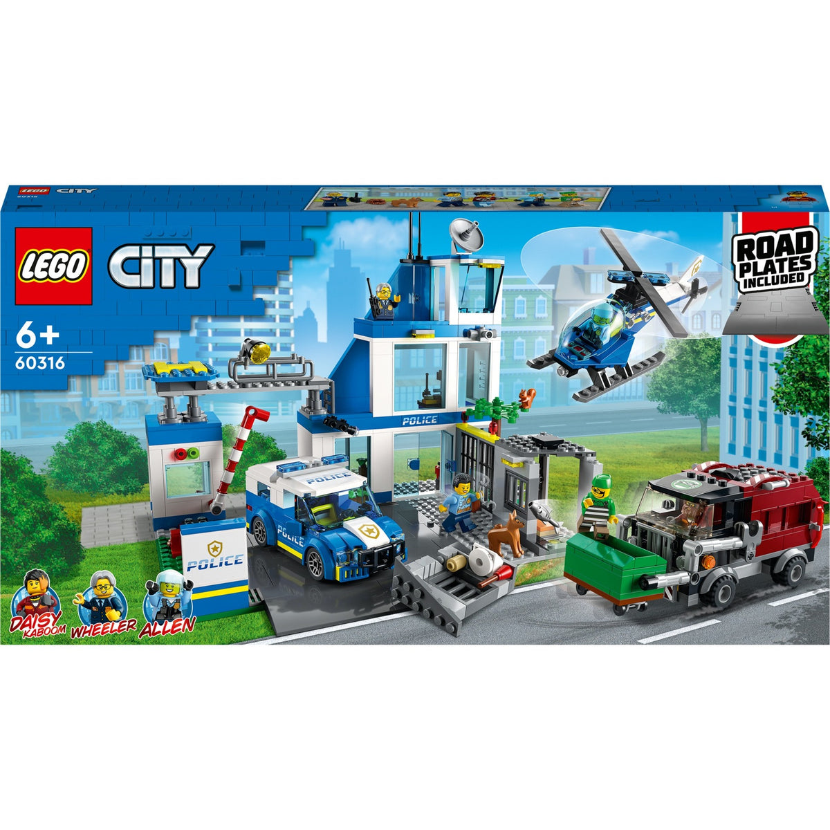 Komenda policji miejskiej Lego - 60316