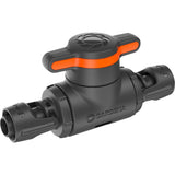 Zawór odcinająco-regulujący Gardena Micro-drip-System 13 mm (1 2 ) (szary pomarańczowy)