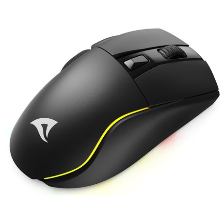 Mysz do gier Sharkoon Skiller sgm50w (czarna, 400 - 6400 dpi, diody rgb)