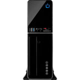 Obudowa mini tower Inter-tech it-607 (czarna | 2x USB-A)