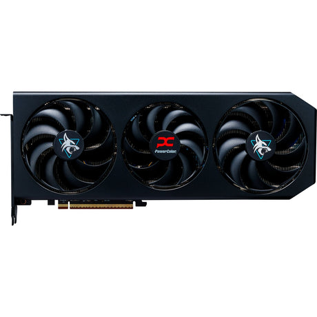 Karta graficzna Powercolor Radeon RX 9070 XT Hellhound 16 GB OC (czarna, RDNA4, GDDR6, 3x Display Port, 1x HDMI)
