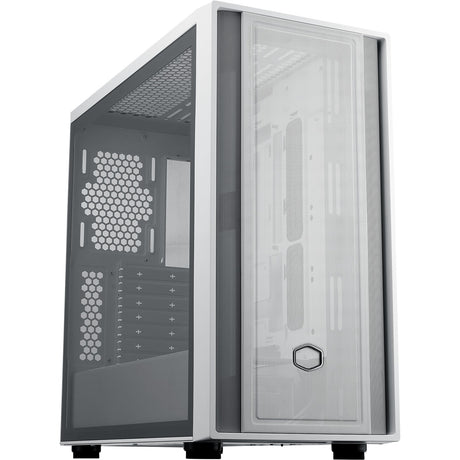 Obudowa Cooler Master Masterbox 600 Lite Midi Tower (biała | 2x USB-A | 1x USB-C | RGB | szkło hartowane)