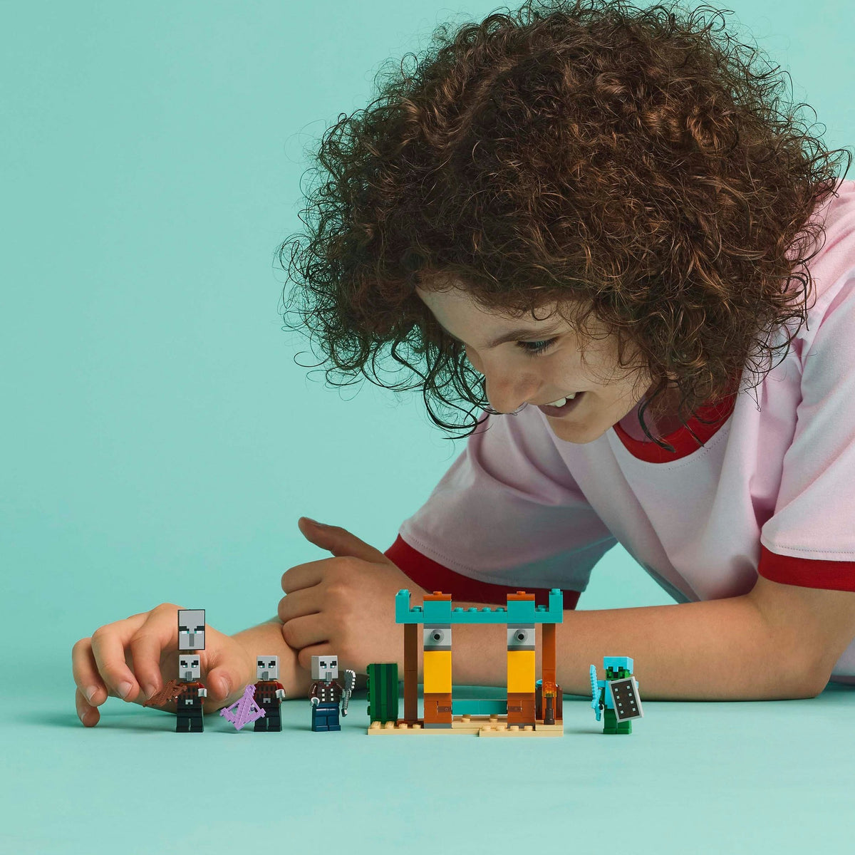 Lego Minecraft Złoczyńcy na pustyni zestaw gier dla dzieci - 21267