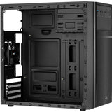 Obudowa typu mini tower Aerocool CS-103 (czarna | 3x USB-A)
