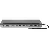 Stacja dokująca z koncentratorem USB-C Belkin Connect 11 w 1 (srebrno-czarna)