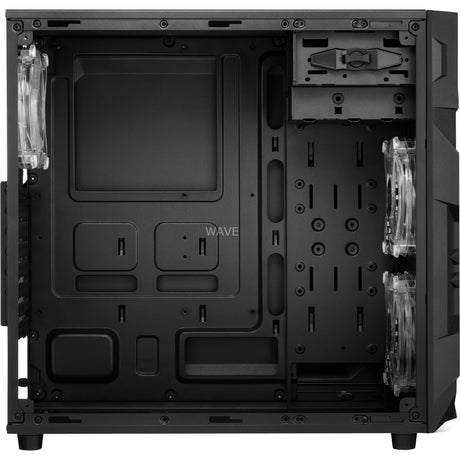Obudowa midi tower Sharkoon vg7-w rgb (czarna | 2x usb-a | rgb | okno)