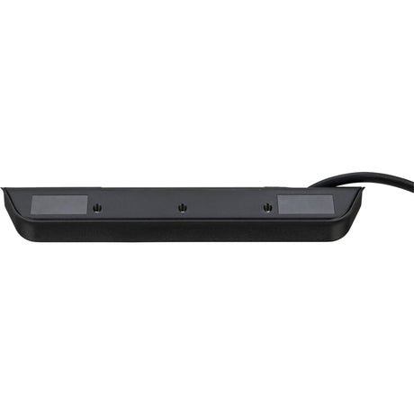 Brennerstuhl ®estilo narożna listwa przyłączeniowa z funkcją ładowania USB 4-kierunkowa 2x gniazdo ochronne 2x euro srebrny czarny
