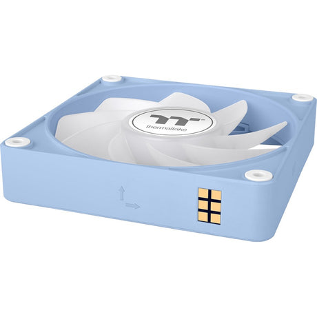 Thermaltake ct120 ex Reverse argb Sync wentylator chłodzący do komputera hortensja niebieska (zestaw 3 wentylatorów) wentylatory do obudowy (jasnoniebieski, 3 sztuki, 120 x 120 x 25 mm, pwm)