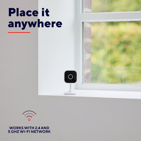 Zaufaj kamerze bezpieczeństwa ipcam-2900 (biała, WiFi 2,4 lub 5 GHz)