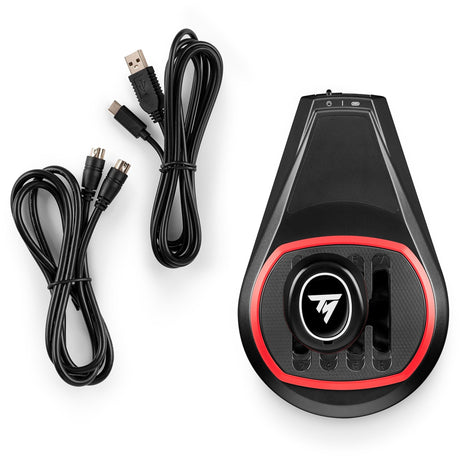 Dodatkowa dźwignia zmiany biegów Thrustmaster Th8s (czarna czerwona, PC, Playstation 4, Playstation 5, Xbox Series x|s, Xbox One)