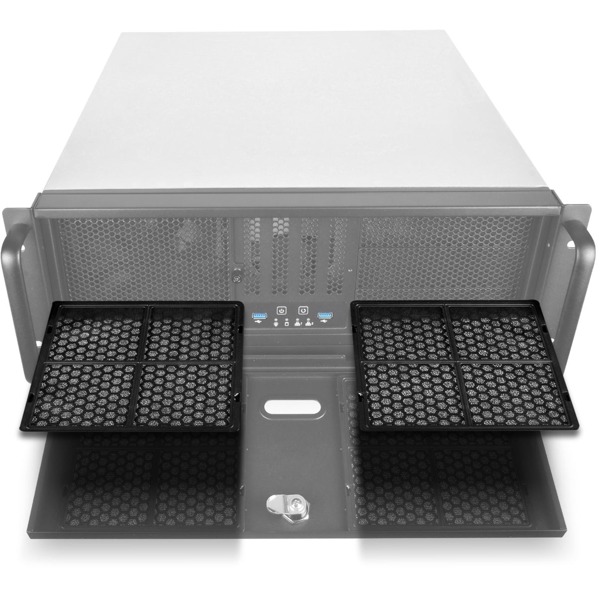 Obudowa rack Silverstone RM400 (czarna | 2x USB-A 3.2 (5 Gbit s))