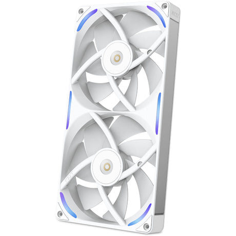 Wentylator wydajności Nzxt F280x RGB (biały, 2 sztuki, 280 x 140 x 30 mm, pwm)