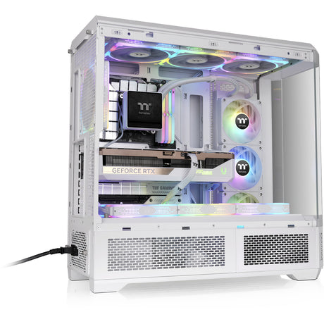 Obudowa Thermaltake View 600 tg Snow Big Tower (biała | 2x USB-A | 1x USB-C | szkło hartowane)