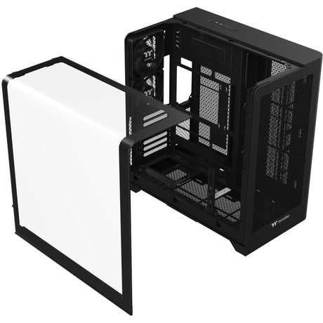 Obudowa Midi Tower Thermaltake View 390 Air (czarna | 2x USB-A | 1x USB-C | szkło hartowane)