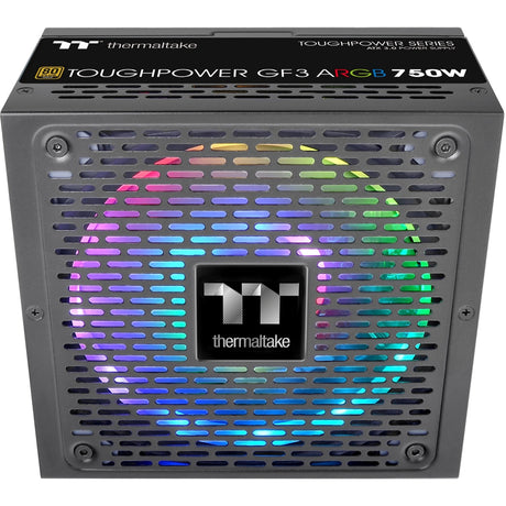 Modułowy zasilacz Thermaltake ToughPower GF3 ARGB Gen 5 EU o mocy 750 W (czarny, 4x PCIe)