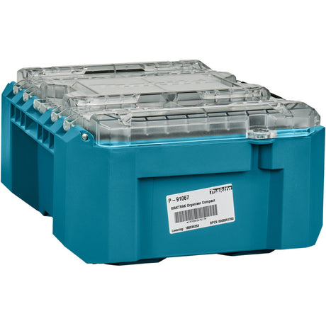 Makita Maktrak Organizer Compact P-91067 Skrzynka narzędziowa (niebieski czarny)