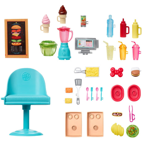 Akcesoria dla lalek Barbie Fresh'n'Fun Food Truck