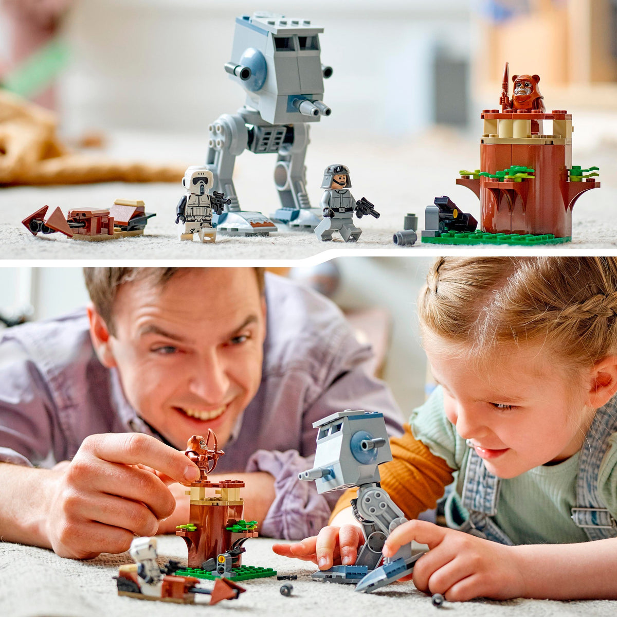 Lego star wars - at-st construction toys (75332)