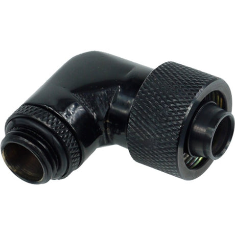 Złączka zaciskowa Alphacool 16 10 obrotowa o 90° złącze G1 4 (czarna)