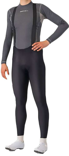 Castelli espresso - rajstopy na szelkach z wkładką