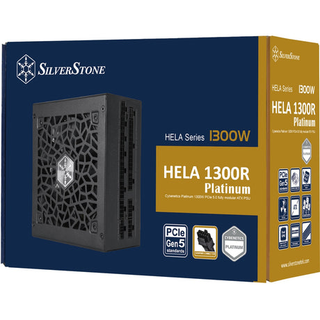 Silverstone hela 1300r platinum, modułowy zasilacz 1300 W (czarny, 8x pcie)