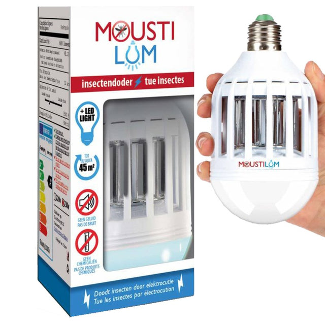 Lampa przeciw komarom Bsi mousti-lum pułapka na owady (biała)