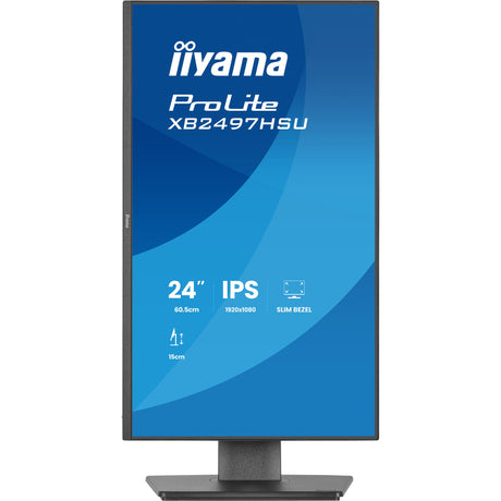 Monitor Iiyama prolite xb2497hsu-b1 23.8 (czarny, 120 Hz, HDMI, Display Port, USB-C, audio)