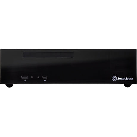 Obudowa HTC Silverstone sst-ml09b (czarna | 2x usb-a)
