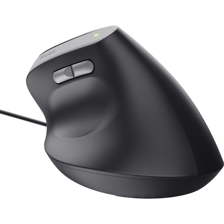 Przewodowa mysz ergonomiczna Trust Bayo II (czarna, 800 dpi - 2400 dpi)